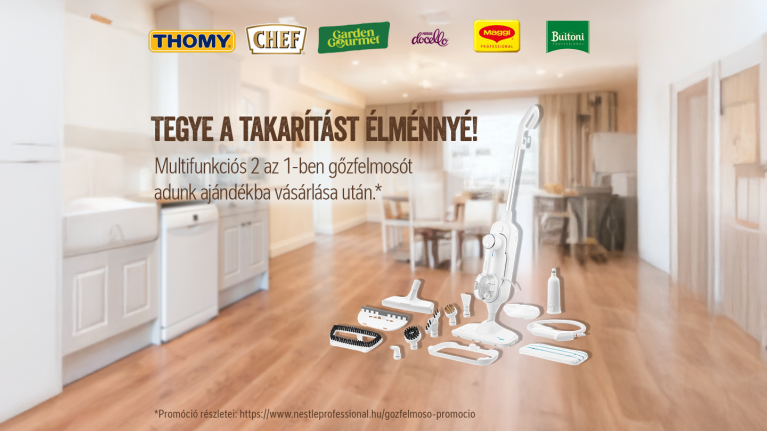 Gozfelmoso promocio Nestle Professional