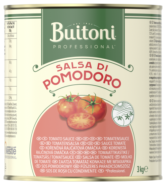 12606028 Buitoni paradicsomszósz fűszerekkel 3kg