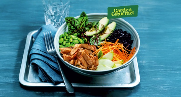 Garden Gourmet Vegán poké tál recept