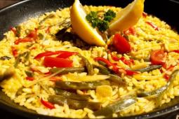 Csirkés paella