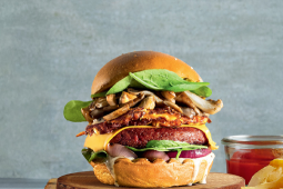 Garden Gourmet vegán burger laskagombával recept