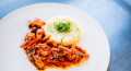 Indiai fűszeres curry GARDEN GOURMET® vegán natúr falatkákkal